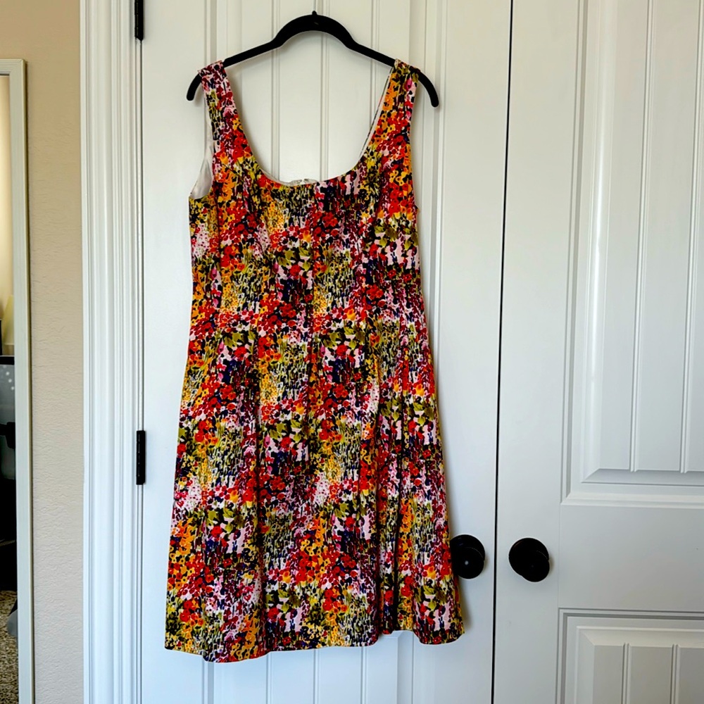 Nine West Fit and Flare Floral Dress
